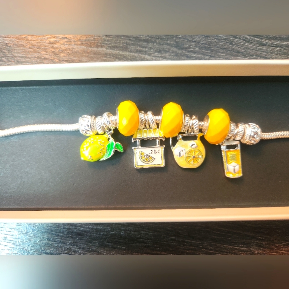 Napier Lemon (Yellow) summer bracelet
